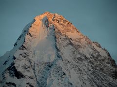 21 Final Rays Of Sunset Creep Up K2 North Face Close Up From K2 North Face Intermediate Base Camp.jpg